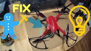 Broken frame replacement on the MJX B3 Bugs 3 brushless drone