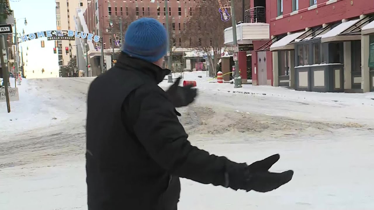 Mid-South In Deep Freeze After Winter Storm - YouTube