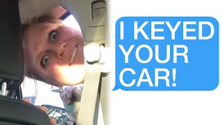 r\/Entitledparents Psycho Karen Keys My Car, Gets ARRESTED!