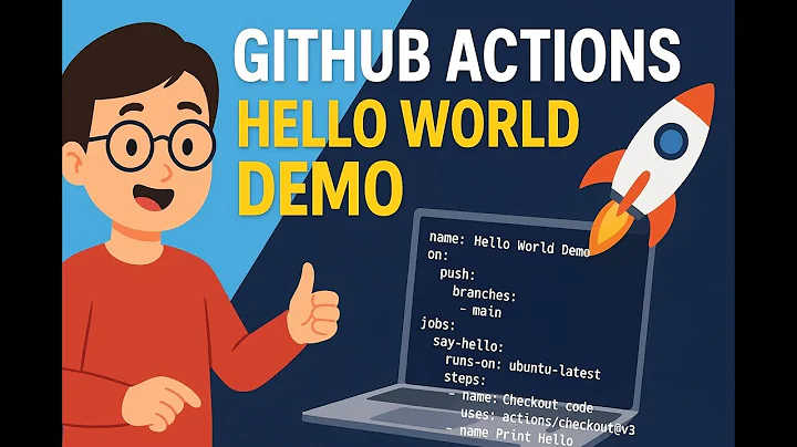 CI/CD Made Easy with GitHub Actions (2025) | Hello World Demo in 8 Minutes | Step-by-Step Guide