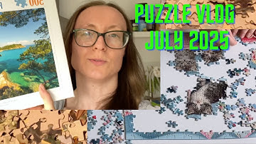 Puzzle Vlog July 2025 - Pirates Battle, Mermaids and Cats