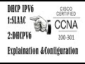 DHCP IPv6 | stateless &amp; state-full explanation and configuration | CCNA 200-301 full course