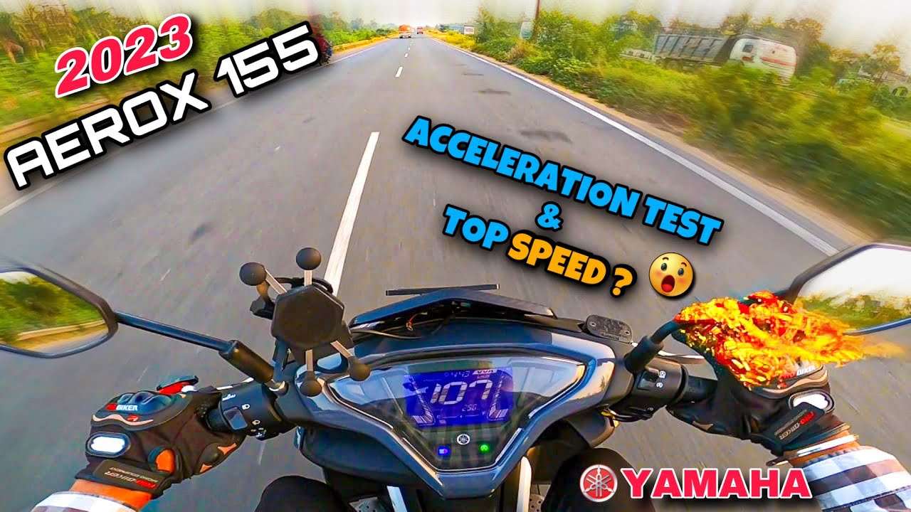 Tilfældig olie Beliggenhed yamaha Aerox 155 Acceleration & Top Speed | 2023 yamaha Aerox highway Run  Test 🔥 | APMOTOVLOGS - YouTube