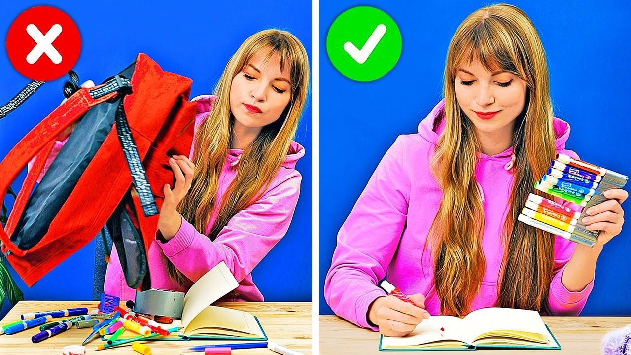 28 FUNNY AND USEFUL SCHOOL HACKS AND TRICKS