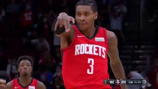 Houston Rockets cap off a 10-0 run with an alley-oop to Kevin Porter Jr. to close out the Cavs!