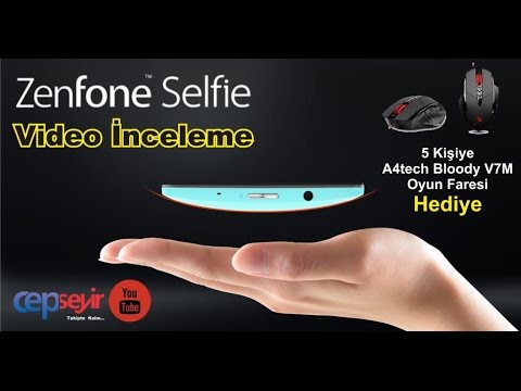 Asus ZenFone Selfie Geniş İnceleme (A4Tech V7M Mouse Hediyeli)