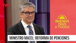A la pizarra con el ministro Mario Marcel: Hoy revisamos la reforma de pensiones
