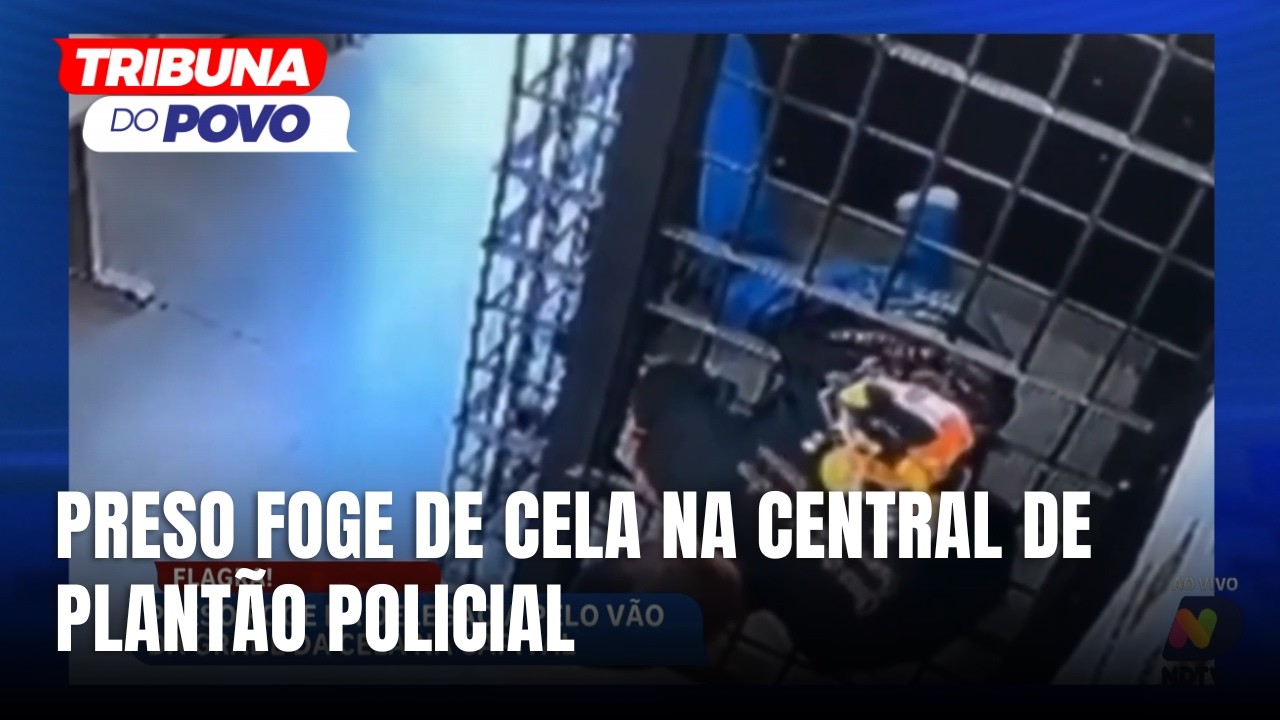 Preso escapa de cela da Central de Plantão Policial em Florianópolis