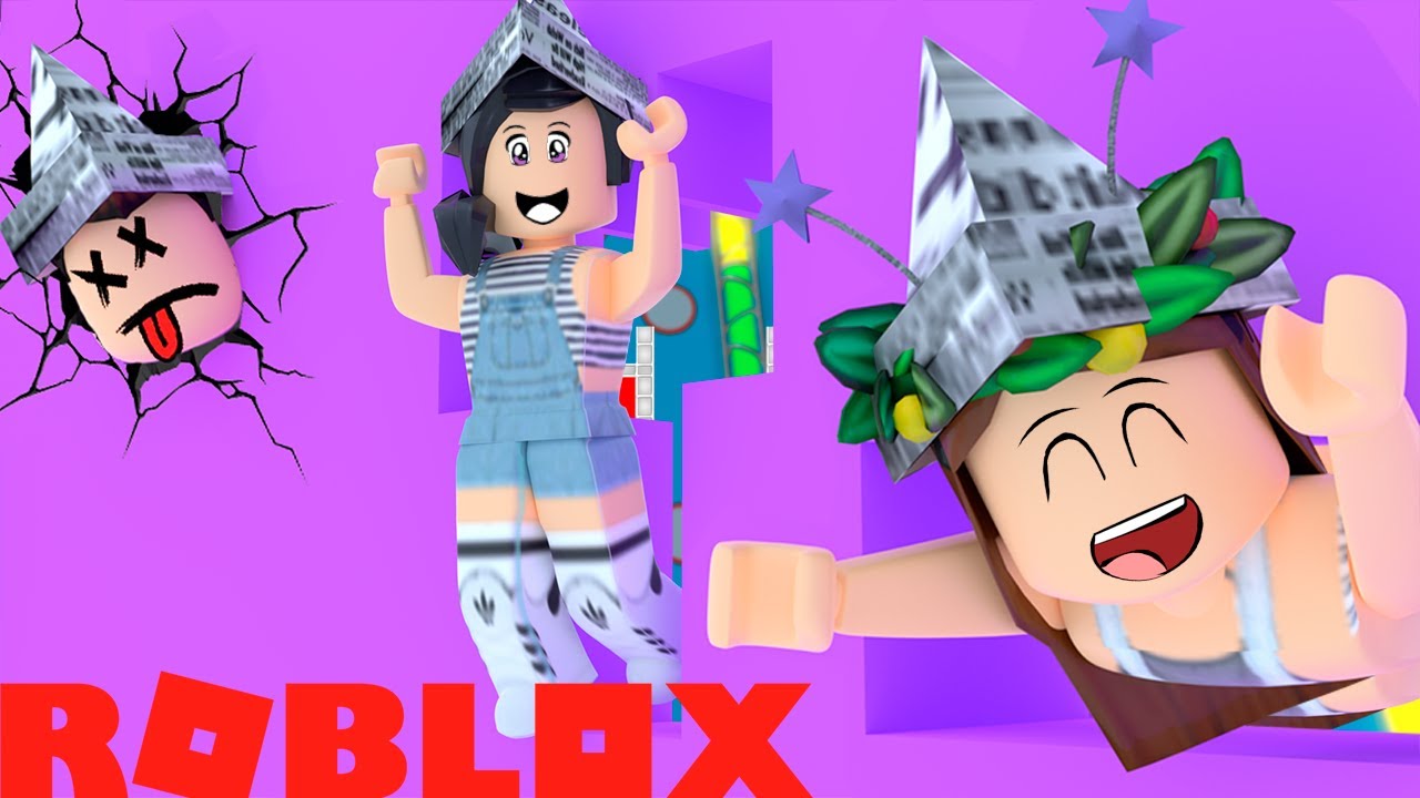 Roblox - GINCANA DE BURACO NA PAREDE (Hole In The Wall) 