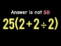 Most People Get This Order of Operations Wrong!