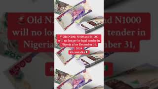 old naira notes