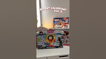 Advent Calendars Day 7 🎄 #asmr #christmas #adventcalendar #unboxing #cute #holiday #toys #shorts