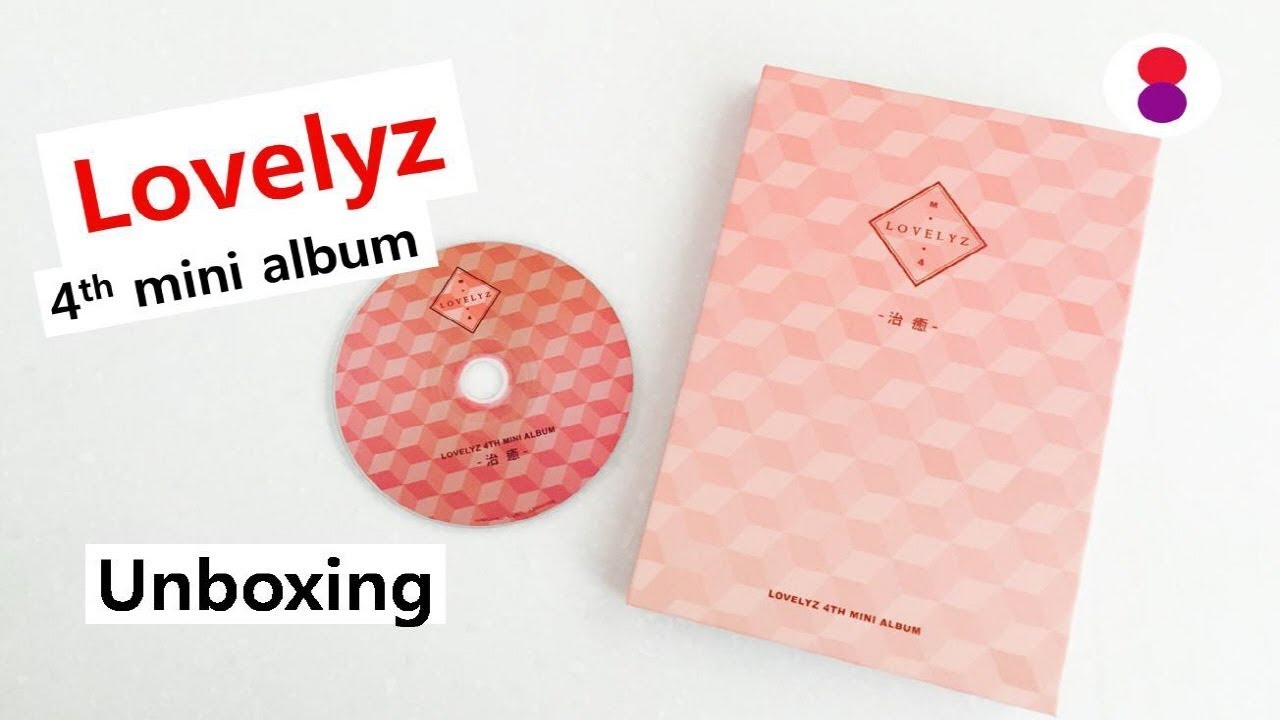 lovelyz 4th mini album unboxing Healing / 治癒 (치유) 러블리즈