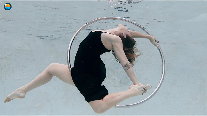 Underwater Aerial Hoop Photoshoot with Kellie Chri...