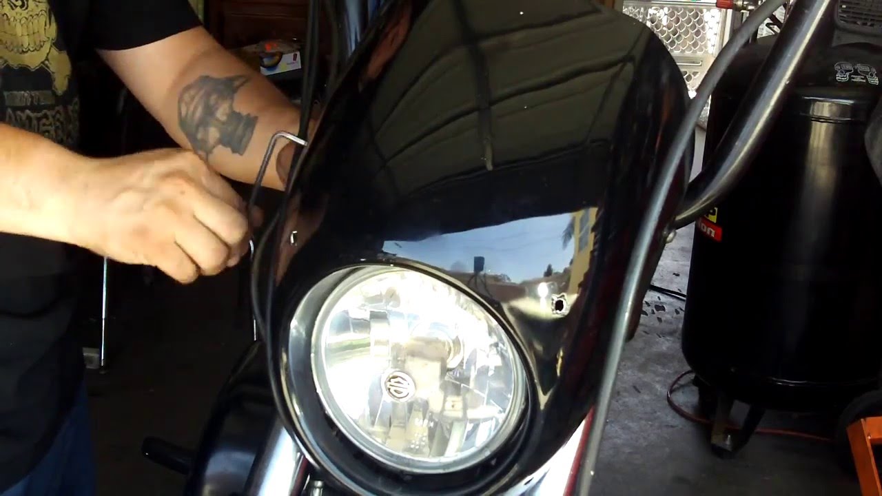 Sportster Fairing Install