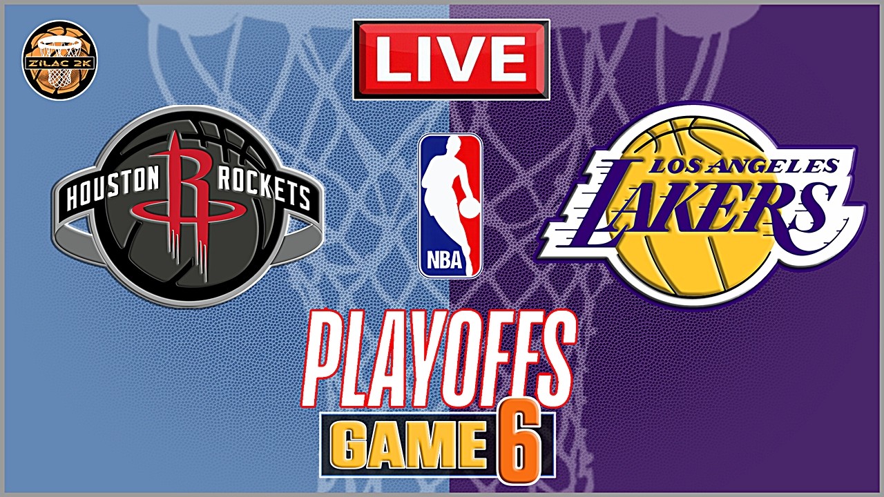 Houston ROCKETS vs Los Angeles LAKERS | NBA Playoffs 2026 | Game 6 ...