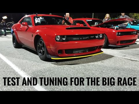 South Florida Drag Racing Nights With A Dodge Demon