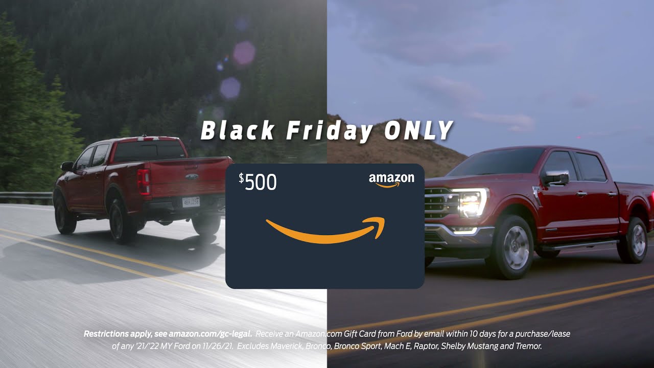2021 Ford Black Friday Gift Card 30 YouTube