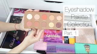 Makeup Collection + Storage | Eyeshadow Palettes