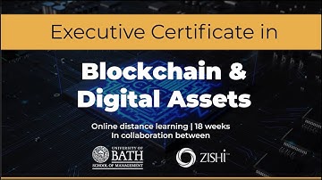 Executive Certificate in Blockchain & Digital Assets