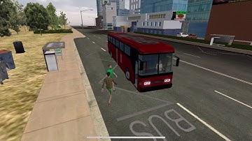 San Diego, California, USA Bus Simulator | Bus Gameplay Driving Video Game in Mobile Phone