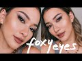 *FOXY EYES* makeup tutorial | Mata Bella Hadid tanpa operasi plastik😝