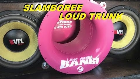 LOUD TRUNK ON 2 NEO 12s - SLAMBOREE