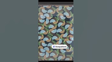 Create a seamless pattern on Adobe Illustrator #design #freepattern #adobeillustrator #design