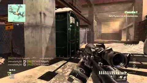 COD MW3 - WTF? One Grenade kills same guy twice?