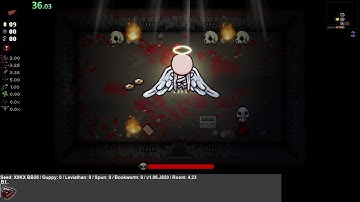 Speedrun The Binding of Isaac Repentance 1 Char Seeded 1m06s600ms