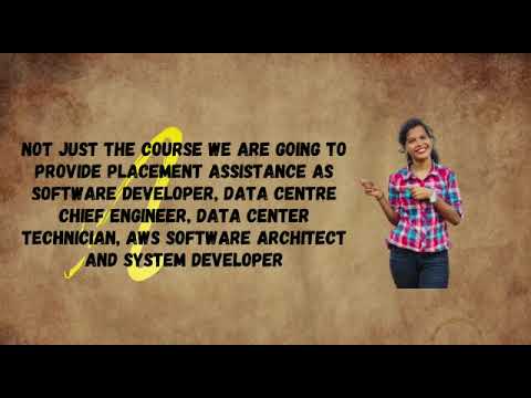 AWS - restart- 12weeks course with Placements and Global certification ( Tamil version )