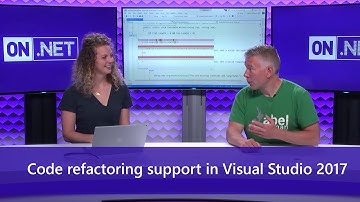 Code refactoring support in Visual Studio 2017