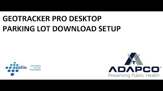GeoTracker Pro Desktop - Parking Lot Download Settings screenshot 1