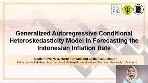 Generalized Autoregressive Conditional Heteroskedasticity Model