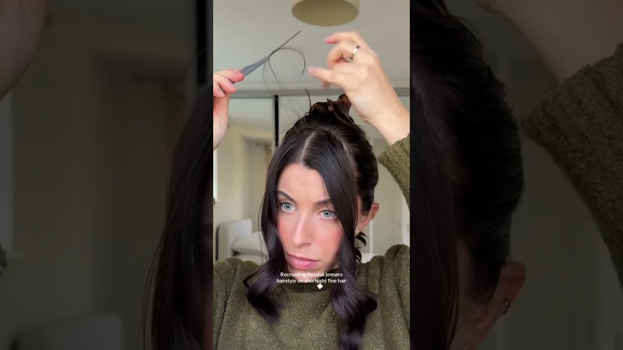 Short Wavy X Kendall Inspired Hairstyle