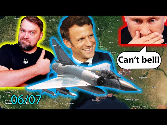 Update from Ukraine | Game Changer! France sends Mirage fighter jets to Ukraine. Ruzzia loses skies class=