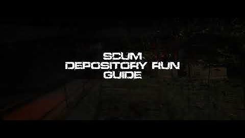 SCUM Abandoned Bunker Depository Guide
