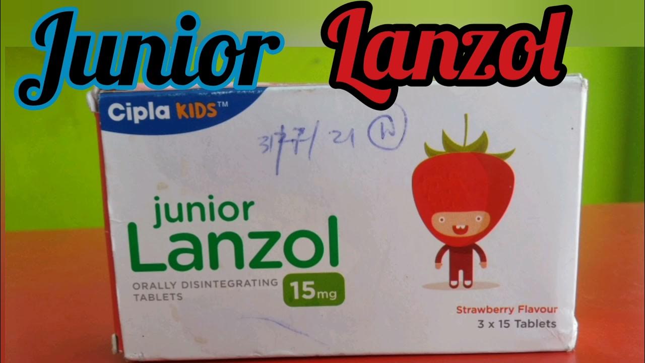 Junior Lanzol 15 MG Tablet Uses, Dosage, Side Effects..... YouTube