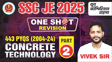 Concrete Technology 443 PYQ