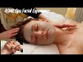 ASMR Spa Facial for relaxation and sleep | Music & Soft Spoken | Jade roller & Gentle touch massage.