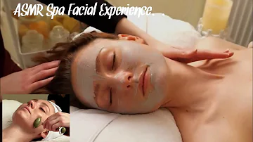 ASMR Spa Facial for relaxation and sleep | Music & Soft Spoken | Jade roller & Gentle touch massage.