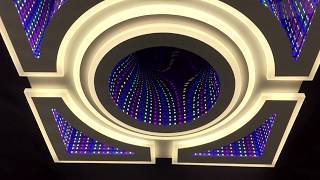 Квадратная люстра с пультом 163Вт 10277/S LED