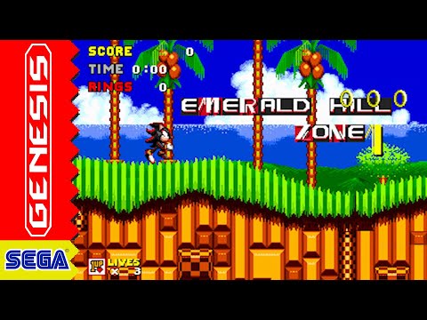 SoNiC & SHADOW 2 Double Jump ReMiX (Sega Genesis) - Longplay