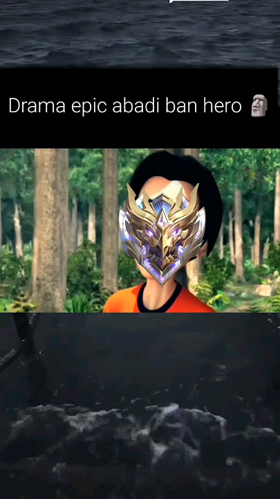 Malah ban yin 🗿  || Drama epic abadi  Mobile - Legends meme #mlbbshorts #funnyml #shorts