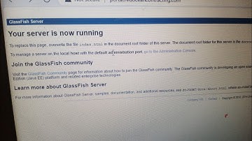 How to Fix Default page on GlassFish Server | Tech Point Pk
