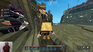 Simon visits hytale fight club but i am a dumbass and forgot my mic wasn't on :(