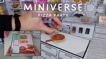 Opening Miniverse NEW Pizza Party