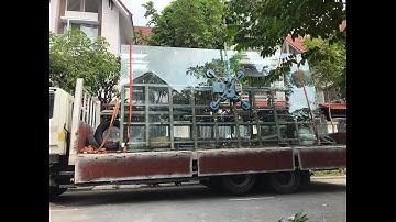 Video dựng vách kính lớn nhất Hà Nội do Grand Windows thi công