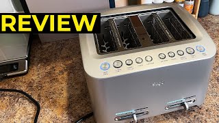 Breville BTA840XL 4-Slice Smart Toaster Review!