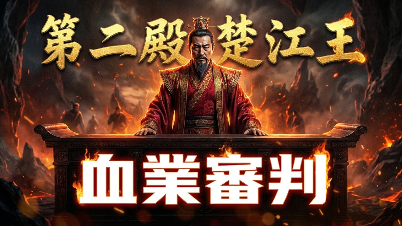 閻羅王-第二殿楚江王(血業審判)#閻羅王#地獄#十殿閻羅 #審判#佛教音樂#史詩歌曲#古風歌曲#輪迴#因果報應#六道輪迴#警世歌曲#東方神話 ...